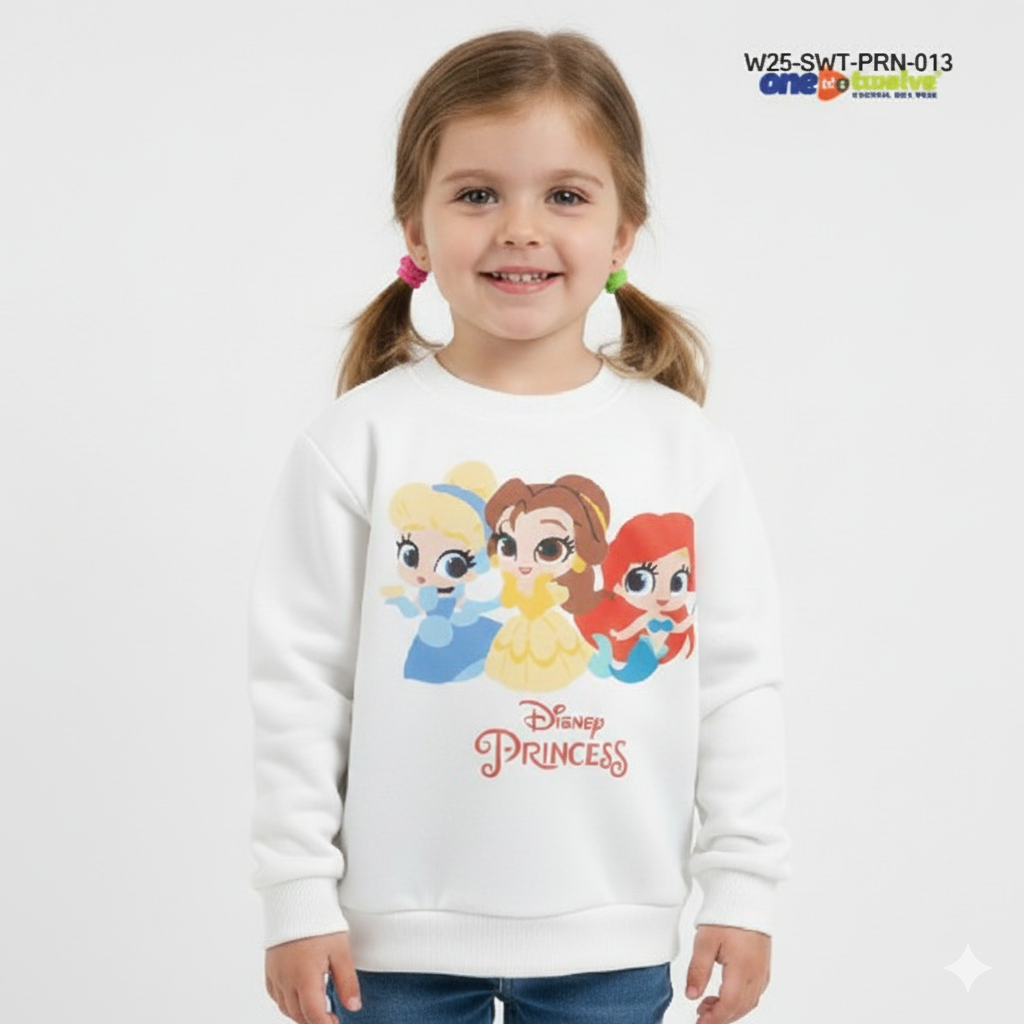 سويت شيرت بناتي مبطن