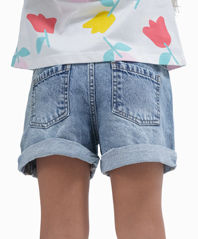 شورت جينز بناتي