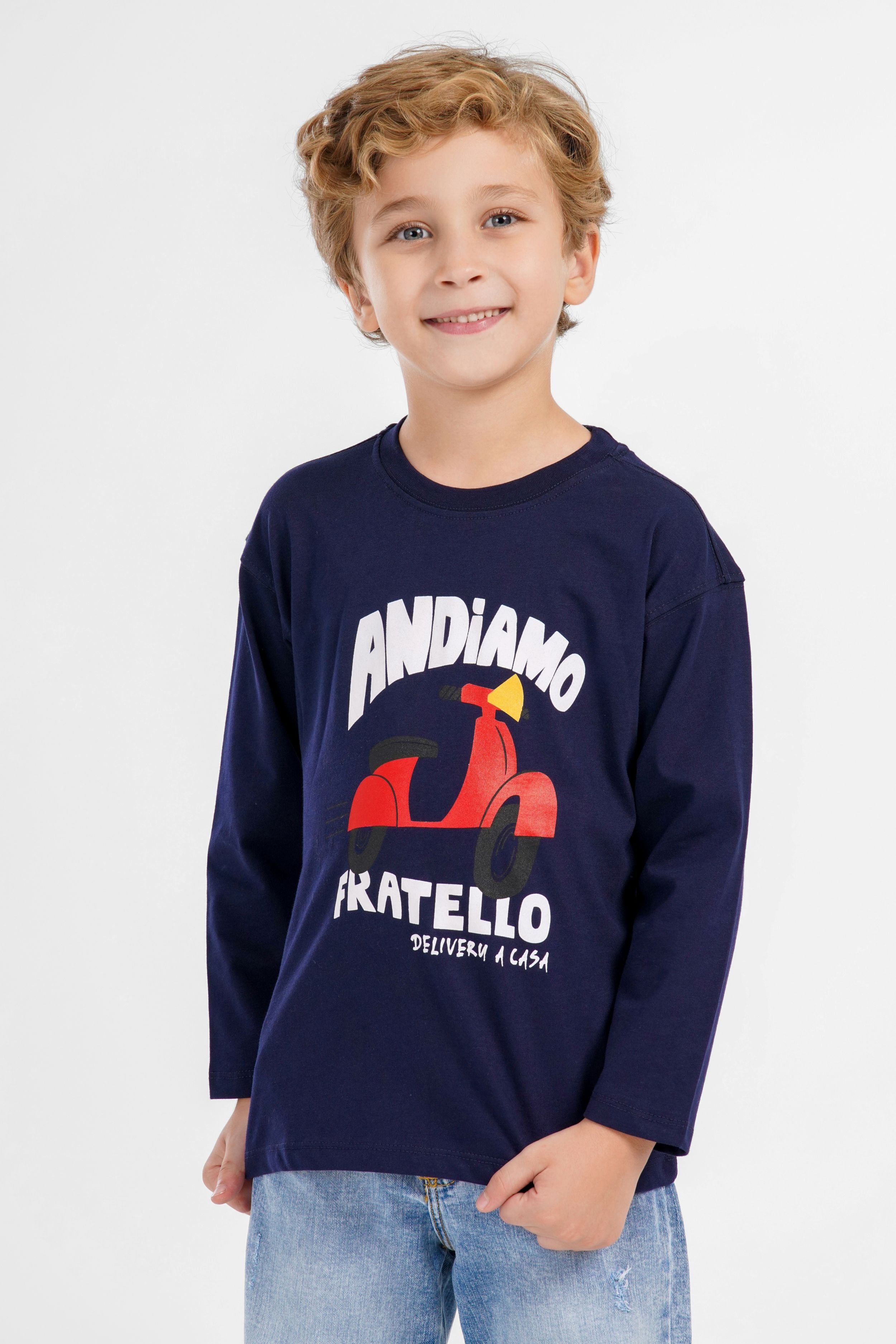 تيشيرت اولادي بكم طباعة صدر