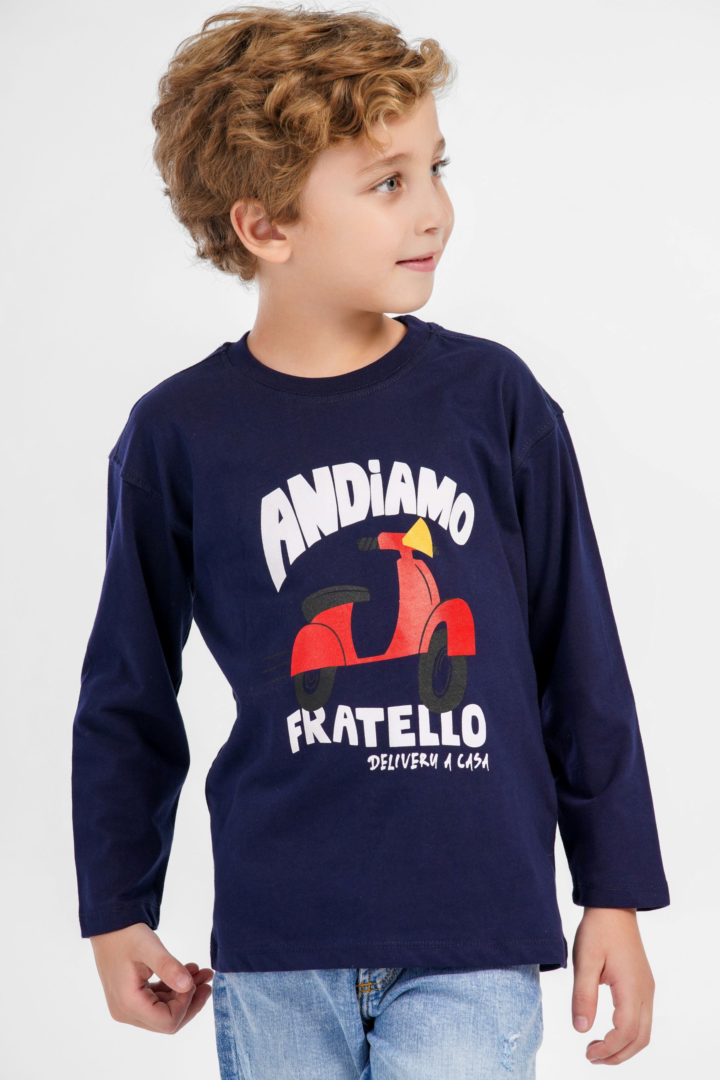 تيشيرت اولادي بكم طباعة صدر