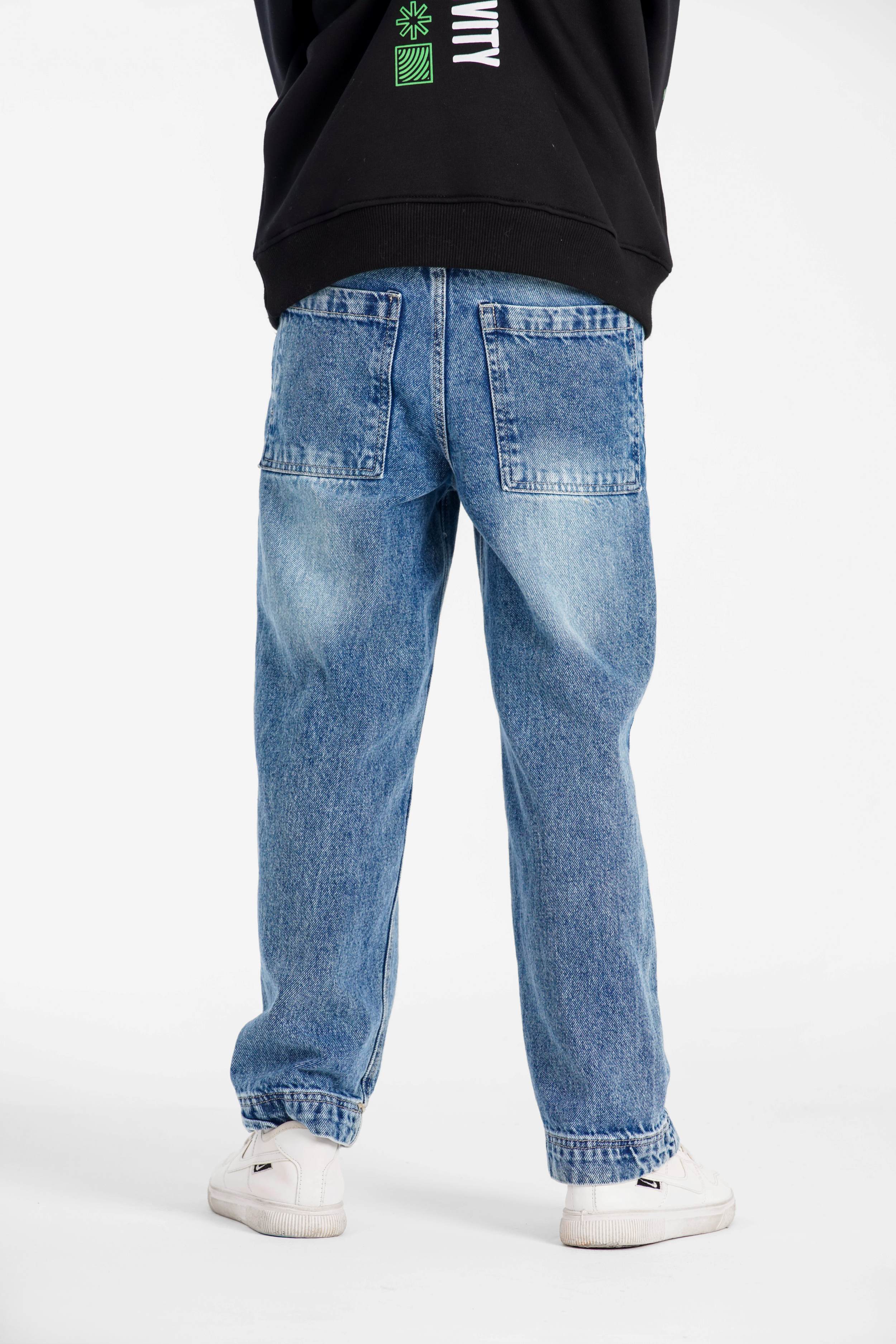 بنطلون جينز من 6 الي 14 سنة