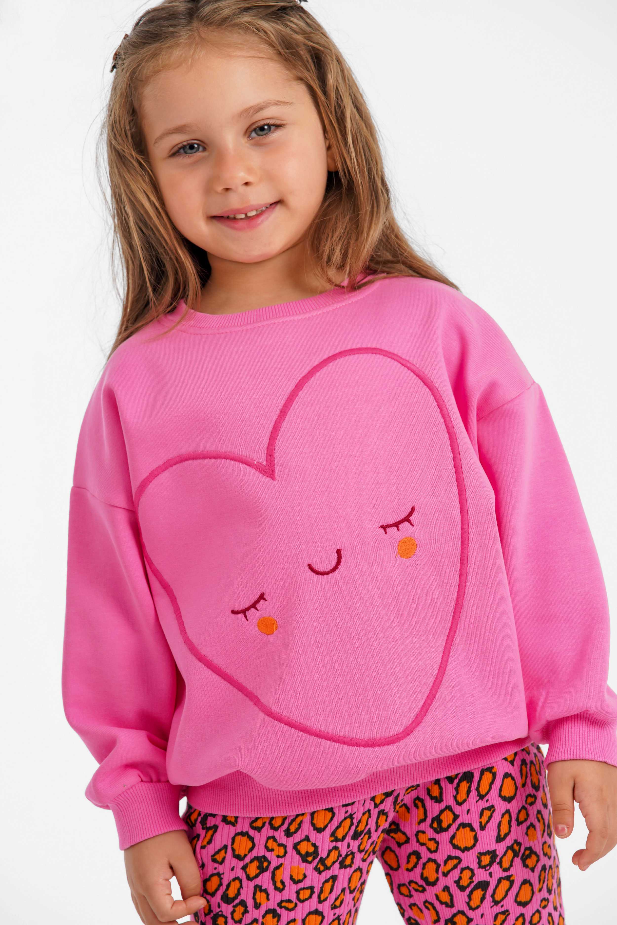 سويت شيرت بناتي مبطن