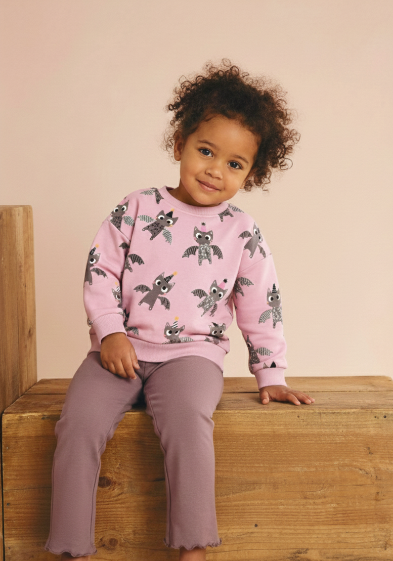 طقم بناتي مبطن