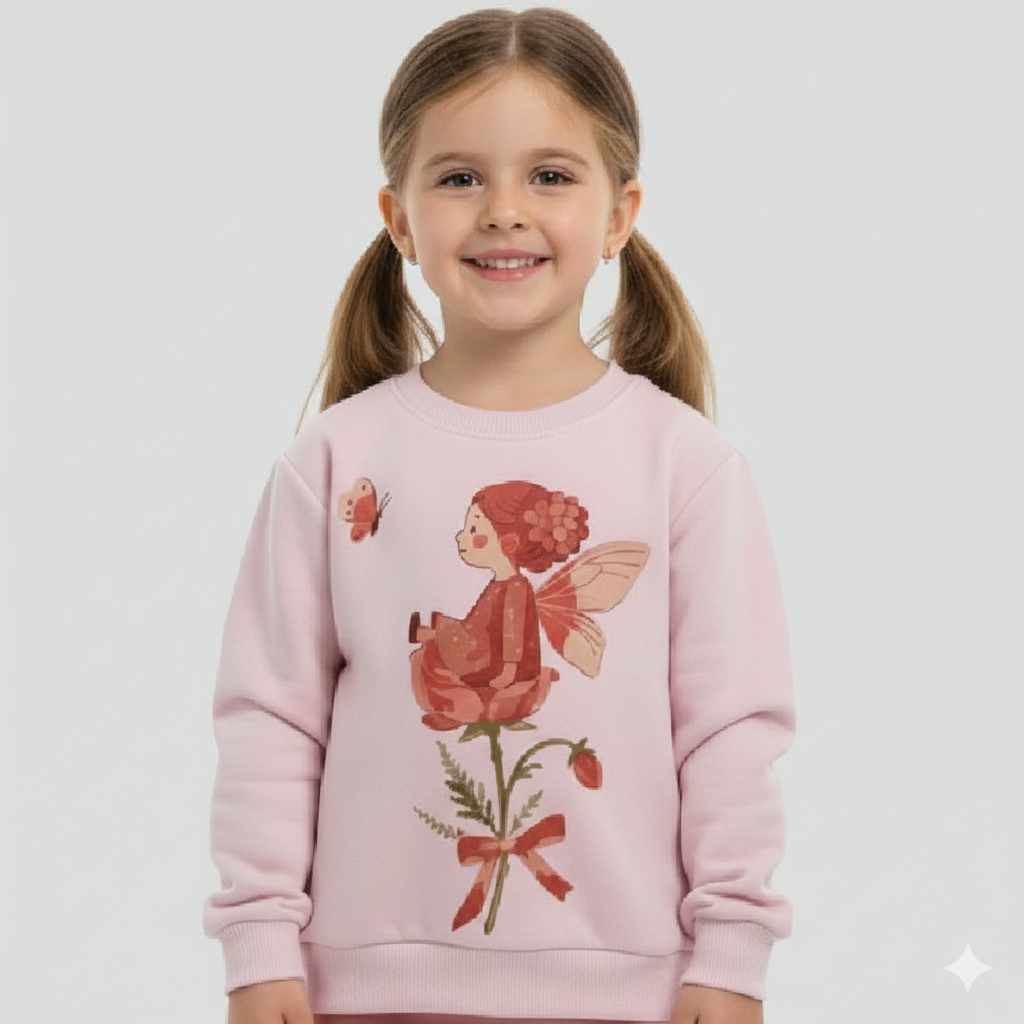 سويت شيرت بناتي مبطن