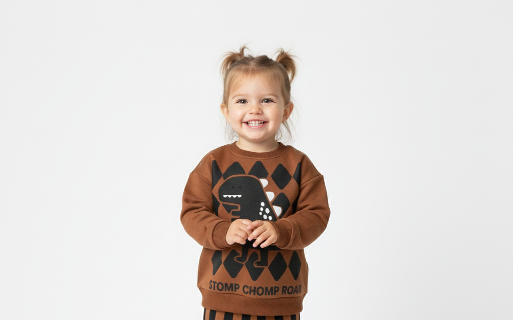 سويت شيرت بناتي مبطن