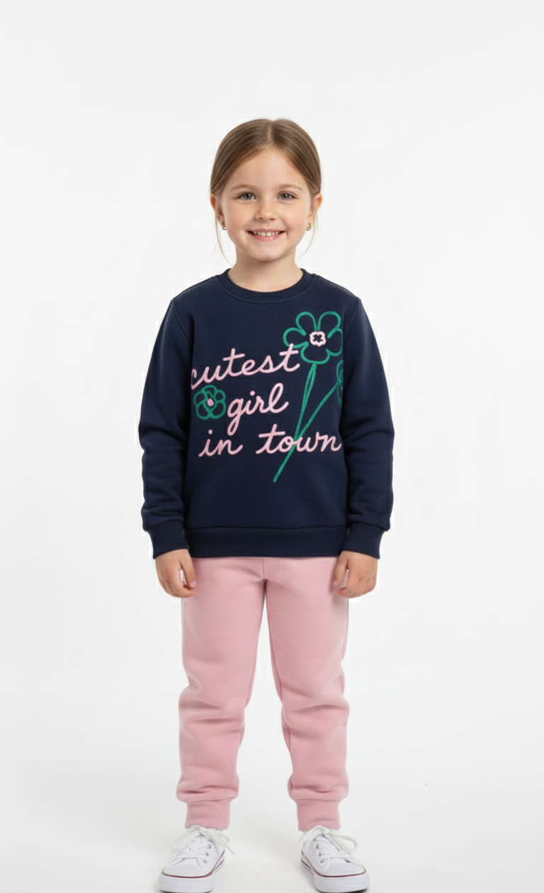 طقم بناتي مبطن