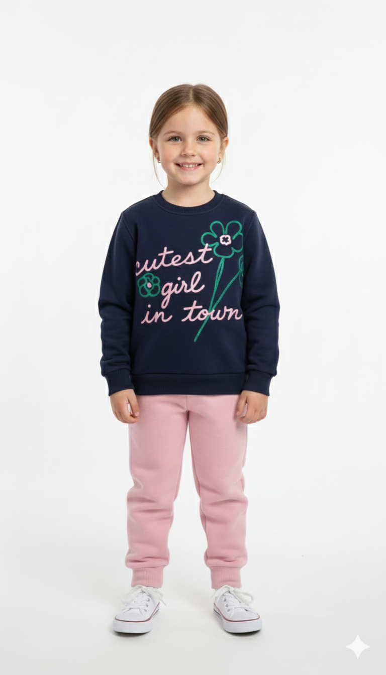 طقم بناتي مبطن