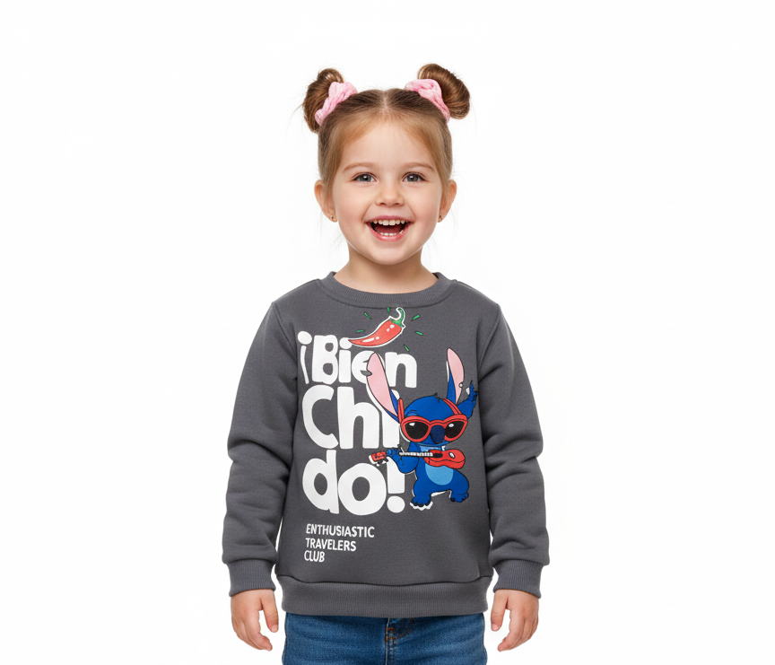 سويت شيرت بناتي مبطن