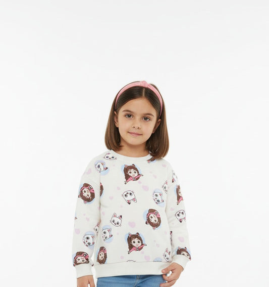 سويت شيرت بناتي مبطن