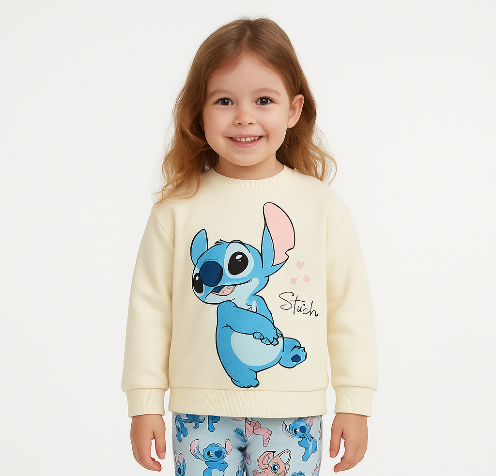 سويت شيرت بناتي مبطن